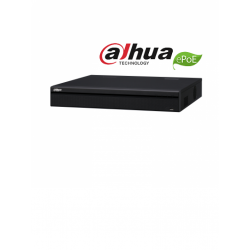 NVR DAHUA DAHUA NVR5416P4KS2E NVR5416P4KS2E | DAHUA NVR 16 Canales 4k, Rendimiento 320 Mbps, H265, 16 Puertos POE 8 EPOE, 2 Hdm