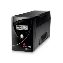 UPS MONOFASE SMARTBITT SMARTBITT SBNB900LCD SBNB900LCD | SMARTBITT UPS 900 VA / 450 W, LCD. USB, 6 Contactos, Con Regulador y Su
