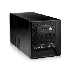 UPS MONOFASE SMARTBITT SMARTBITT SBNB1200 SBNB1200 | SMARTBITT UPS 1200VA / 600W, 8 Contactos, Con Regulador y Supresor de Picos