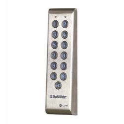 Control de Accesos CDVI CDVI Profil 100 EC Profil 100 EC | CDVI Perfil estrecho, teclado de acero inoxidable.