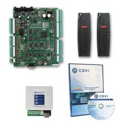 Control de Accesos CDVI CDVI 2DMKUSBSP 2DMKUSBSP | CDVI Kit Master para 2 puertas con convertidor USB (No Gabinete Metálico – No