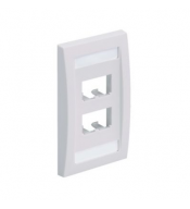Face Plate PANDUIT PANDUIT CFPE4IWY CFPE4IWY | Faceplate Serie Ejecutiva, 4 módulos, Panduit