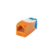 Jacks & Plug PANDUIT PANDUIT CJ6X88TGOR CJ6X88TGOR | Jack UTP Cat 6A Mini-Com, naranja PANDUIT