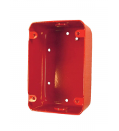 Estrobo y Sirena BOSCH BOSCH FMM-100BB-R FMM-100BB-R | BOSCH Caja posterior para estacion manual / Metal / UL