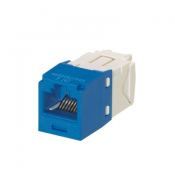Jacks & Plug PANDUIT PANDUIT CJ688TGBU CJ688TGBU | Jack Categoría 6, RJ45, Azul Mini-Com,TX6 PLUS UTP PANDUIT