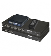 Montajes PELCO PELCO POE1236-ATEU POE1236-ATEU | PELCO 12 puertos 36W por puerto POE en MIDSPAN AC DC Entrada Cordón EU PD-9012G