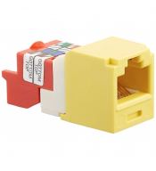 Jacks & Plug PANDUIT PANDUIT CJ5E88TYL CJ5E88TYL | Jack modular Mini-Com TX5e, Cat 5e, Panduit