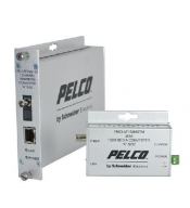 TRANSMISIÓN PELCO PELCO FMCI-AF1MM1ST FMCI-AF1MM1ST | PELCO Convertidor de medios de 100Mbps (A), Conector ST, mm, 1 fibra