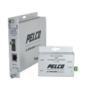 TRANSMISIÓN PELCO PELCO FMCI-BF1MM1ST FMCI-BF1MM1ST | PELCO Convertidor de medios de 100Mbps (B), Conector ST, mm, 1 fibra