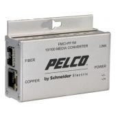 TRANSMISIÓN PELCO PELCO FMCI-PF1M FMCI-PF1M | PELCO Convertidor de medios 100Mbps de forma pequeña