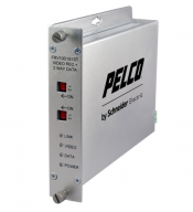 TRANSMISIÓN PELCO PELCO FTV10D1A2S1ST FTV10D1A2S1ST | PELCO TX monomodo ST 1 canal de video de 10 bits con 1 de datos, 1 cierre