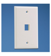 Face Plate PANDUIT PANDUIT NK1FNWH NK1FNWH | Faceplate Netkey, 1 puerto Keystone, blanco, Panduit