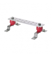 Sistema de tierras PANDUIT GB4B0612TPI-1 GB4B0612TPI-1| Barra de Puesta a Tierra Principal para Telecomunicaciones, Panduit
