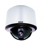 Domo PELCO PELCO LD53PSB-1 LD53PSB-1 | PELCO Cúpula inferior de acero inox. de Spectra III y SE, montaje colgante, negro Cúpula 