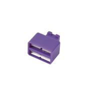 Patch Panels SIEMON SIEMON SMBC-2-8 SMBC-2-8 | Clip de Puente, Para Uso con Regletas S66, de 1 par, Color Violeta - SIEMON