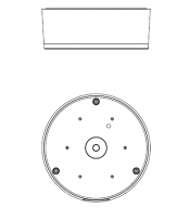 Domo PELCO PELCO IBP3BBAP-ES IBP3BBAP-ES | PELCO Montura de superficie para las cámaras Cámara tipo Bala Environmental Sarix Pro