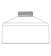 Domo PELCO PELCO IMP3PM-1E IMP3PM-1E | PELCO Montaje colgante para cámara Sarix Professional 3 Dome