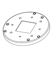 Domo PELCO PELCO IMV-AP IMV-AP | PELCO Placa adaptadora para lentes varifocales de la serie IMV Sarix Value Minidomes