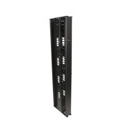 Organizadores de Cableado SIEMON SIEMON VCM-6D VCM-6D | Organizador RouteIT Vertical Doble de 45UR, Fabricado en Acero Laminad