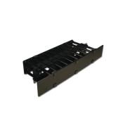Organizadores de Cableado SIEMON SIEMON RS3-RWM-2DS RS3-RWM-2DS | Organizador de Cable Horizontal RS3, Doble, Para Rack de 19in