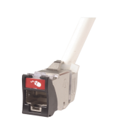 Jacks & Plug SIEMON SIEMON Z6A-45S01 Z6A-45S01 | Jack Z-MAX 45 montajehíbrido a 45 grados ideal para espacios reducidos, Categor