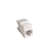 Jacks & Plug SIEMON SIEMON MX6-F02B MX6-F02B | Jack MAX UTP Categoria 6, Estilo 110, Montaje Plano, Color Blanco (version ecológ