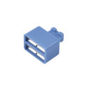 SMBC-2-6 | Clip de Puente, Para Uso con Regletas S66 de Siemon, de 1 par, Color Azul - SIEMON