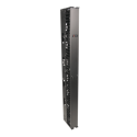 VCM-6| Organizador RouteIT Vertical Sencillo de 45UR, Fabricado en Acero Laminado en Frío 16AWG, 6in (152mm) de Ancho - SIEMON