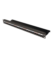 Patch Panels SIEMON SIEMON Z-PNL-24E Z-PNL-24E| Patch Panel Z-MAX, de 24 puertos, Modular, Plano, 1UR - SIEMON