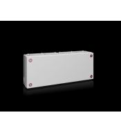 Cajas y Registros RITTAL RITTAL 1533000 1533000 | RITTAL Caja 500x200x120 mm KX Caja de bornes, chapa de acero, con placa entrad