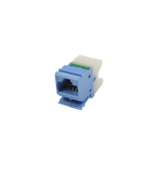 Jacks & Plug SIEMON SIEMON MX6-F06 MX6-F06| Jack MAX UTP Categoria 6, Estilo 110, Montaje Plano, Color Azul - SIEMON