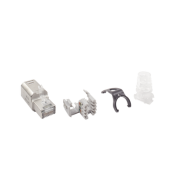 Jacks & Plug SIEMON SIEMON ZP1-6AS-01S ZP1-6AS-01S| Plug RJ45 Cat6A Blindado, terminación en Campo, Compatible con Todas las Cat