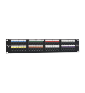 Patch Panels SIEMON SIEMON HD6-48 HD6-48| Patch Panel UTP HD6 Categoria 6, de 48 puertos, Plano, 2UR - SIEMON