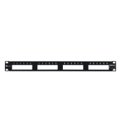 Patch Panels SIEMON SIEMON MX-PNL-24 MX-PNL-24| Patch Panel MAX Modular, de 24 Puertos, Plano, 1UR - SIEMON