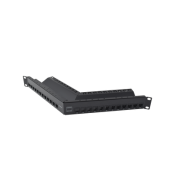 Patch Panels SIEMON SIEMON Z6AS-PNLA-24K Z6AS-PNLA-24K| Patch Panel Z-MAX, Categoria 6A, Blindado, de 24 puertos, Angulado, 1UR