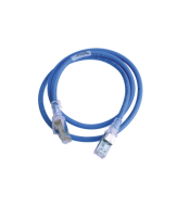 Patch Cords SIEMON SIEMON ZM6A-S03-06B ZM6A-S03-06B| Patch Cord Z-MAX Cat6A S/FTP, CM/LS0H, 3ft, Color Azul,Versión Bulk (versi