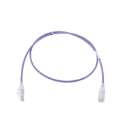 Patch Cords SIEMON SIEMON MC6-03-0828B MC6-03-0828B| Patch Cord MC6 Cat6 UTP, CM/LS0H, 3ft, Violeta, Diámetro Reducido (28AWG),
