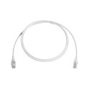 MC6-05-02-28B| Patch Cord MC6 Cat6 UTP, CM/LS0H, 5ft,Blanco, Diámetro Reducido (28AWG),Version ecológica sin empaque - SIEMON