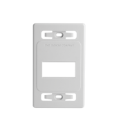  Face Plate SIEMON SIEMON MX-FP-S-03-02B MX-FP-S-03-02B| Placa de pared modular MAX, de 3 salidas, color blanco, version bulk (v