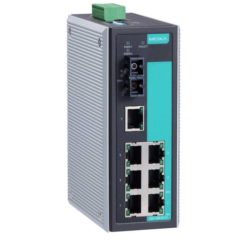 EDS-308-MM-SC | CONMUTADOR ETHERNET NO ADMINISTRADO 6 PUERTOS 10 ...