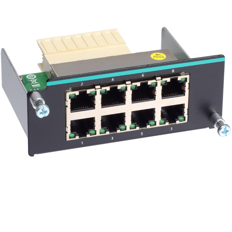 IM-6700A-8PoE | MÓDULO FAST ETHERNET POE+ 8 PUERTOS 100BASET(X) POE ...
