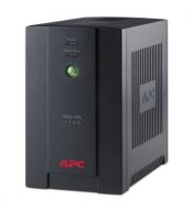 UPS MONOFASE APC APC BX1100ULM BX1100ULM | Back-UPS BX 1100VA / 650W, 120V, 6 NEMA 5-15R, USB, TORRE, NEGRO. - APC