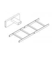 UNIVERSAL CABLE RUNWAY CPI 11252-712 11252-712 | Escalerilla Portacable, 12" X 9' 8 1/2"L, Travesaños Cada 9", Negro - CPI