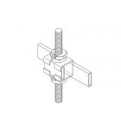CABLE RUNWAY CPI 10873-001 10873-001 | Soporte Slip-On para Escalerilla porta cable  5/8"  Terminado Dorado - CPI