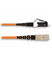 ZIPCORD DÚPLEX CORNING 055702B5120001M 055702B5120001M | Jumper de Fibra Zipcord Duplex MM (OM2), LC a SC, 1 metro (3 FT) - COR