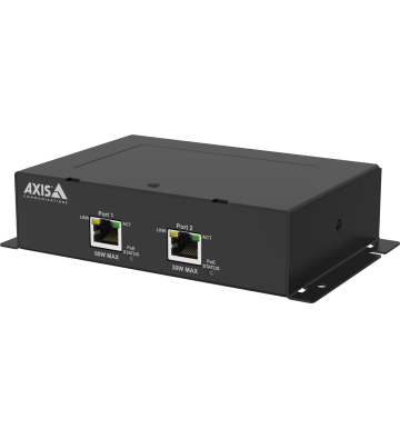 02726-001 TU8010 2-port PoE Extender - AXIS