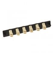 Conectores BELDEN BELDEN AX101729 AX101729 | Módulo Adaptador 6 LC DUPLEX Multimodo (OM1, OM2, OM3) negro - BELDEN.