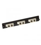 Conectores BELDEN BELDEN AX100098 AX100098 | Módulo Adaptador 6 SC DUPLEX multimodo (OM1, OM2, OM3) negro - BELDEN.