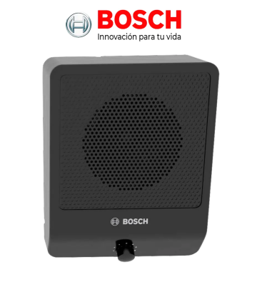 LB10-UC06V-D| BOSCH - Altavoz / Caja Acústica 6W / Control de Volumen / Negra