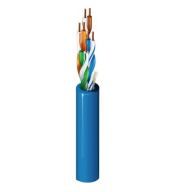Cable U/UTP F/UTP BELDEN BELDEN 1583A 0061000 1583A 0061000| Cable U/UTP Cat 5e, Riser-CMR, 24 AWG, PVC, Azul, 305 m. - BELDEN